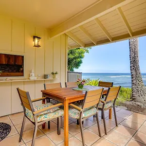  Holiday home Ultimate Oceanfront Townhome Located On Kona Coast